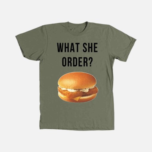 Kanye-West-What-She-Order-Fish-Filet-Hamburger-T-Shirt