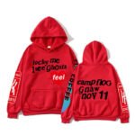 Kanye West Graffiti Letter Lucky me I see Ghosts Hoodie ssss